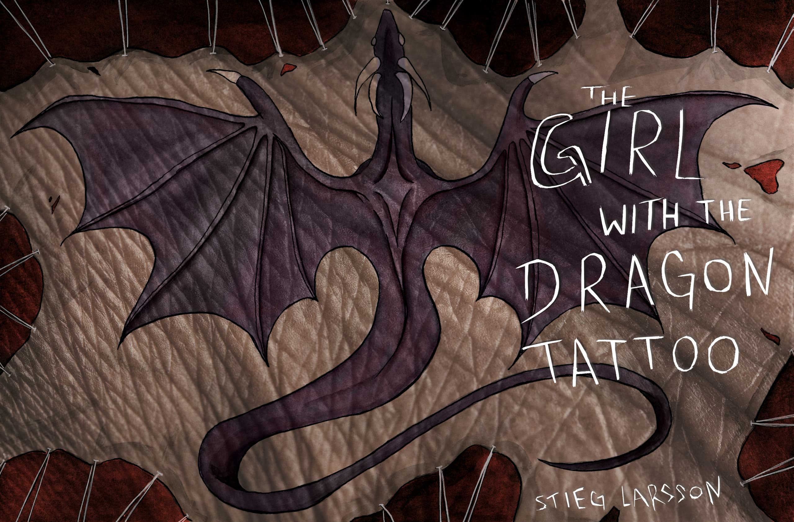 Girl with the Dragon Tattoo — Conceptual Piece