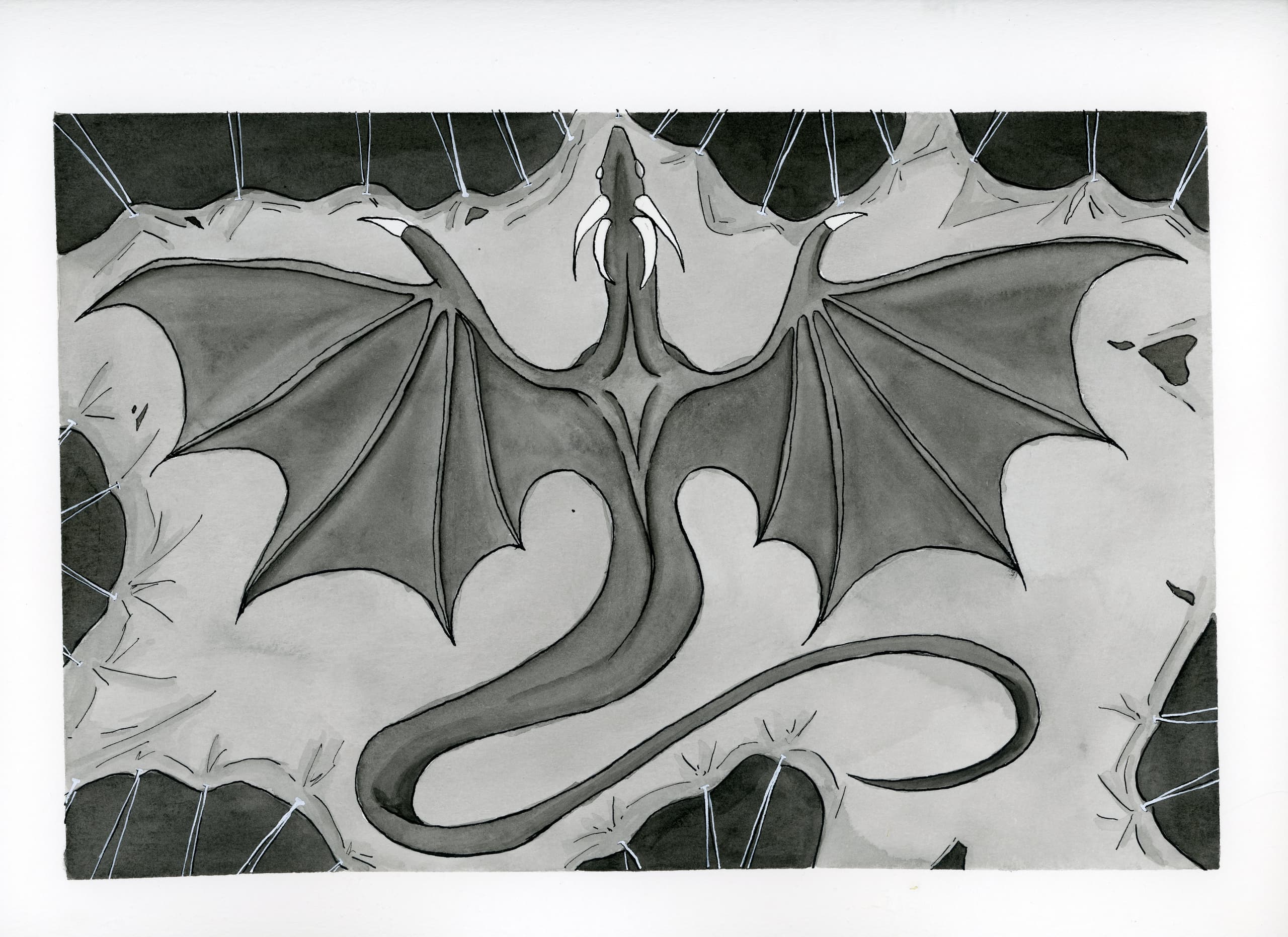 Girl with the Dragon Tattoo — Conceptual Piece