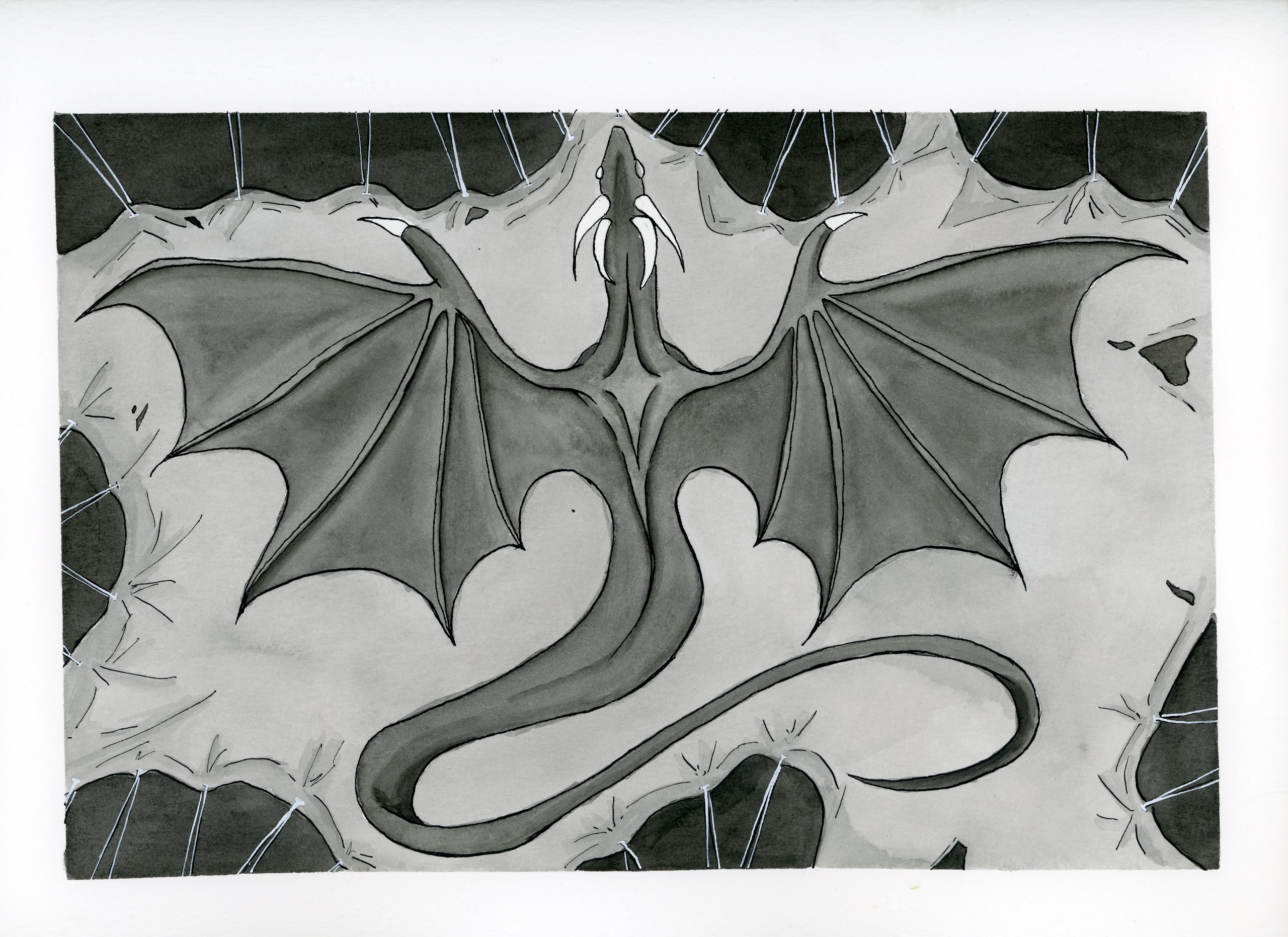 Girl with the Dragon Tattoo — Conceptual Piece