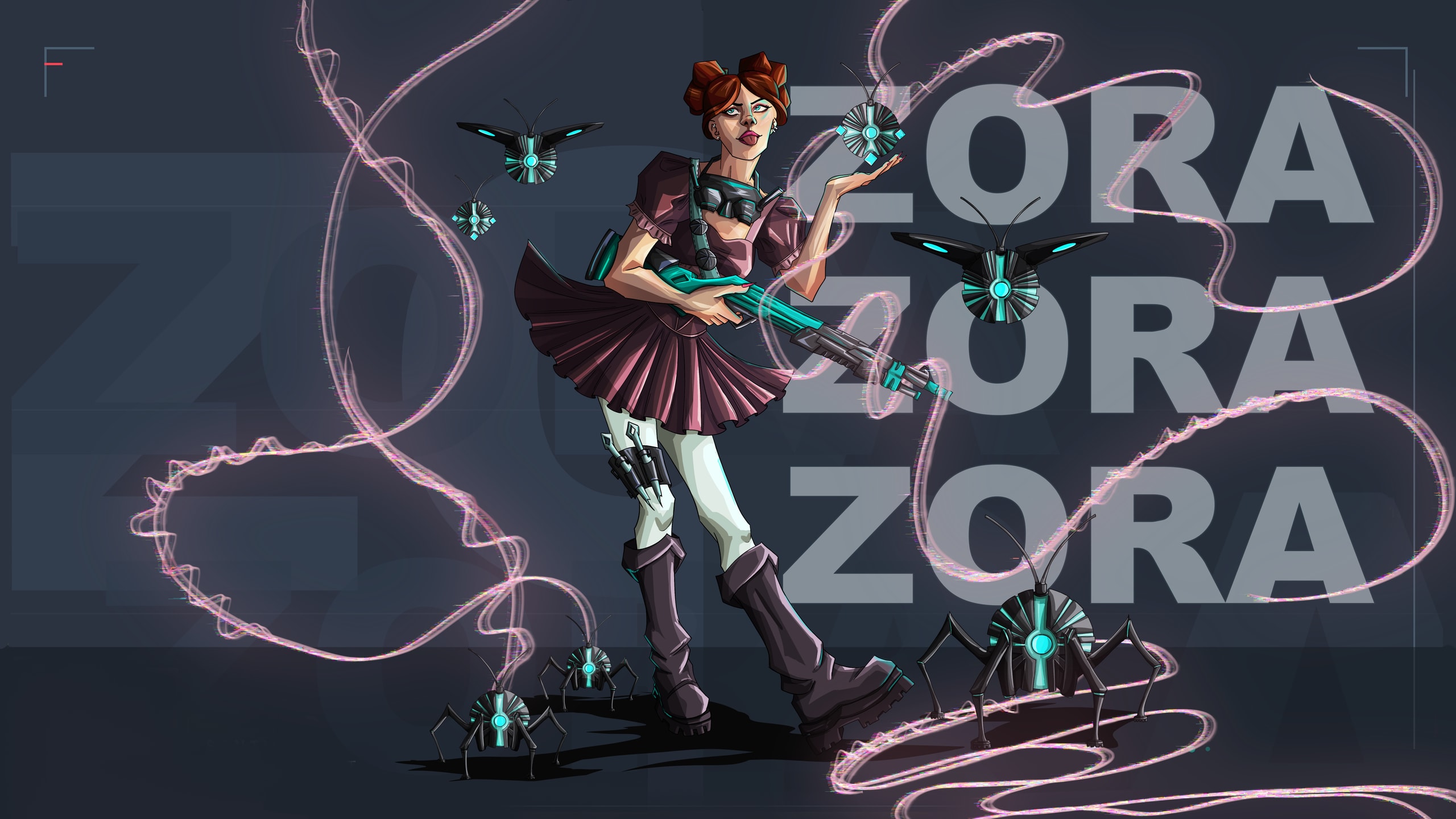 Zora - Conceptual Valorant Agent